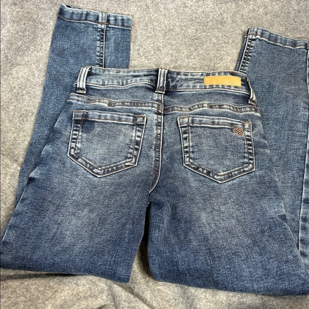 Justice slim girlfriend 5 pocket cotton blend jeans size 8 NWT
